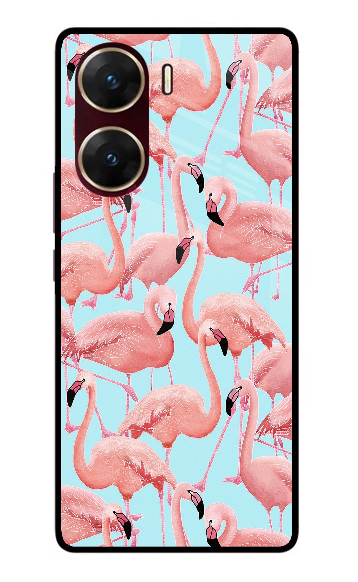 Flamboyance Vivo V29E Glass Case