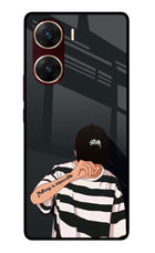 Aesthetic Boy Vivo V29E Glass Case