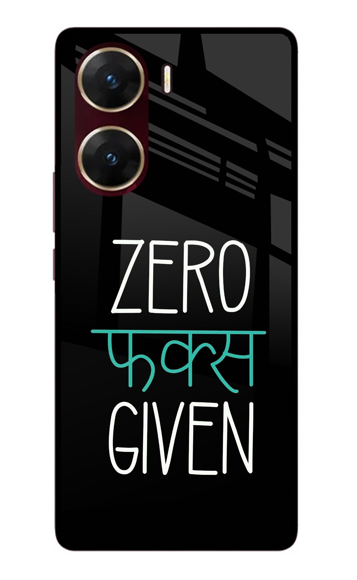 Zero Fucks Given Vivo V29E Back Cover