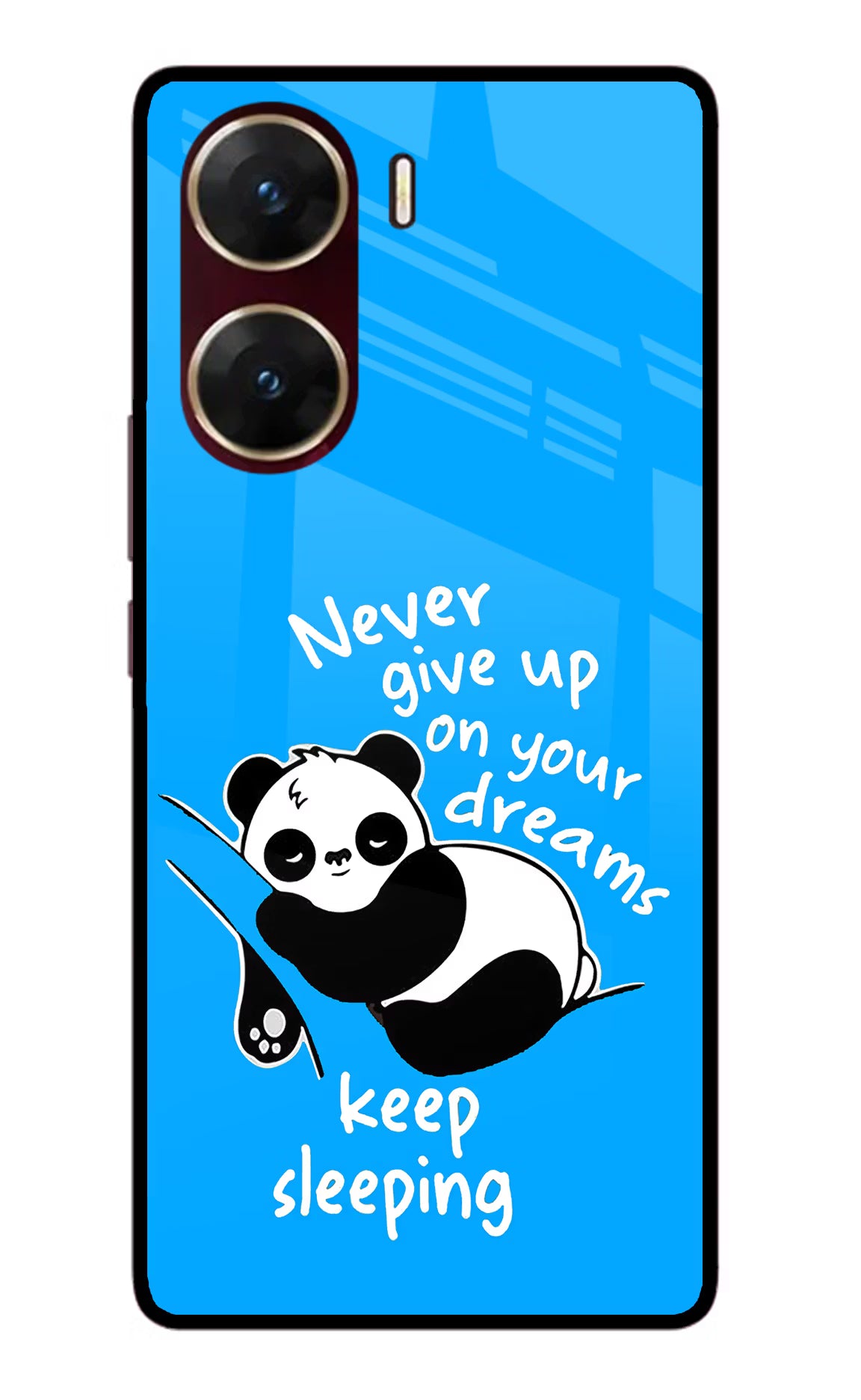 Keep Sleeping Vivo V29E Glass Case