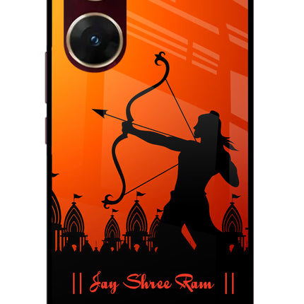 Lord Ram - 4 Vivo V29E Glass Case Back Cover by Casekaro
