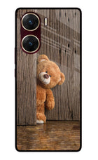 Teddy Wooden Vivo V29E Glass Case