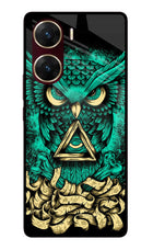 Green Owl Vivo V29E Glass Case