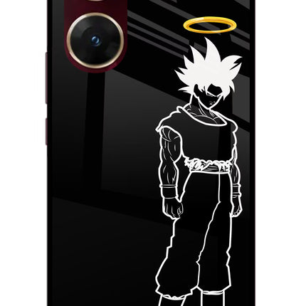 DBS Character Vivo V29E Glass Case Back Cover by Casekaro