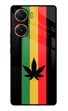 Weed Flag Vivo V29E Glass Case