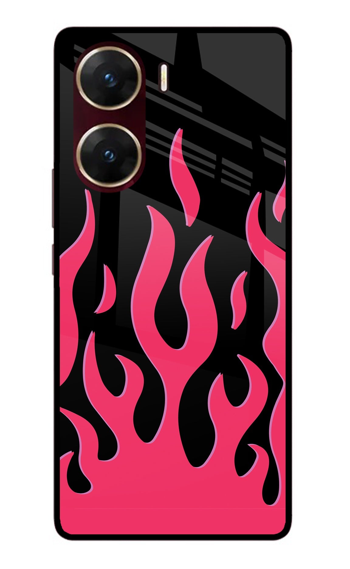 Fire Flames Vivo V29E Back Cover