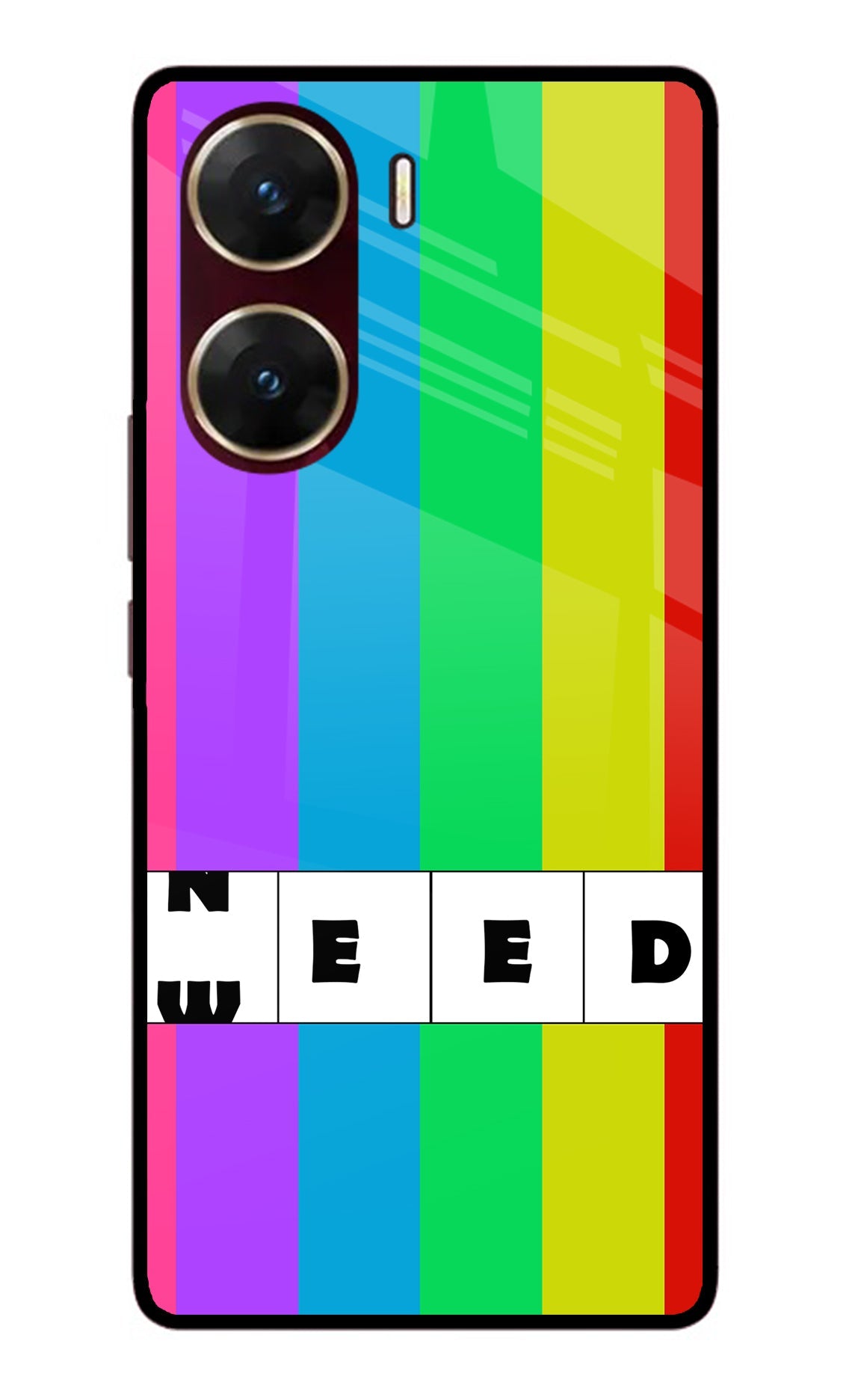 Need Weed Vivo V29E Glass Case