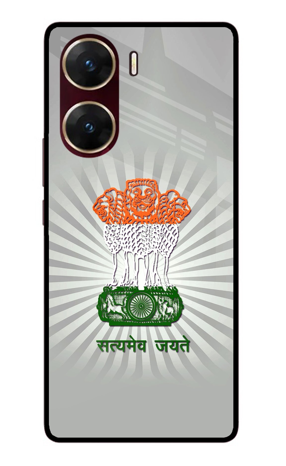 Satyamev Jayate Art Vivo V29E Glass Case