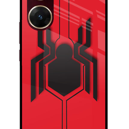 Spider Vivo V29E Glass Case Back Cover by Casekaro