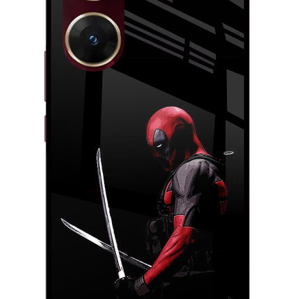 Deadpool Vivo V29E Glass Case