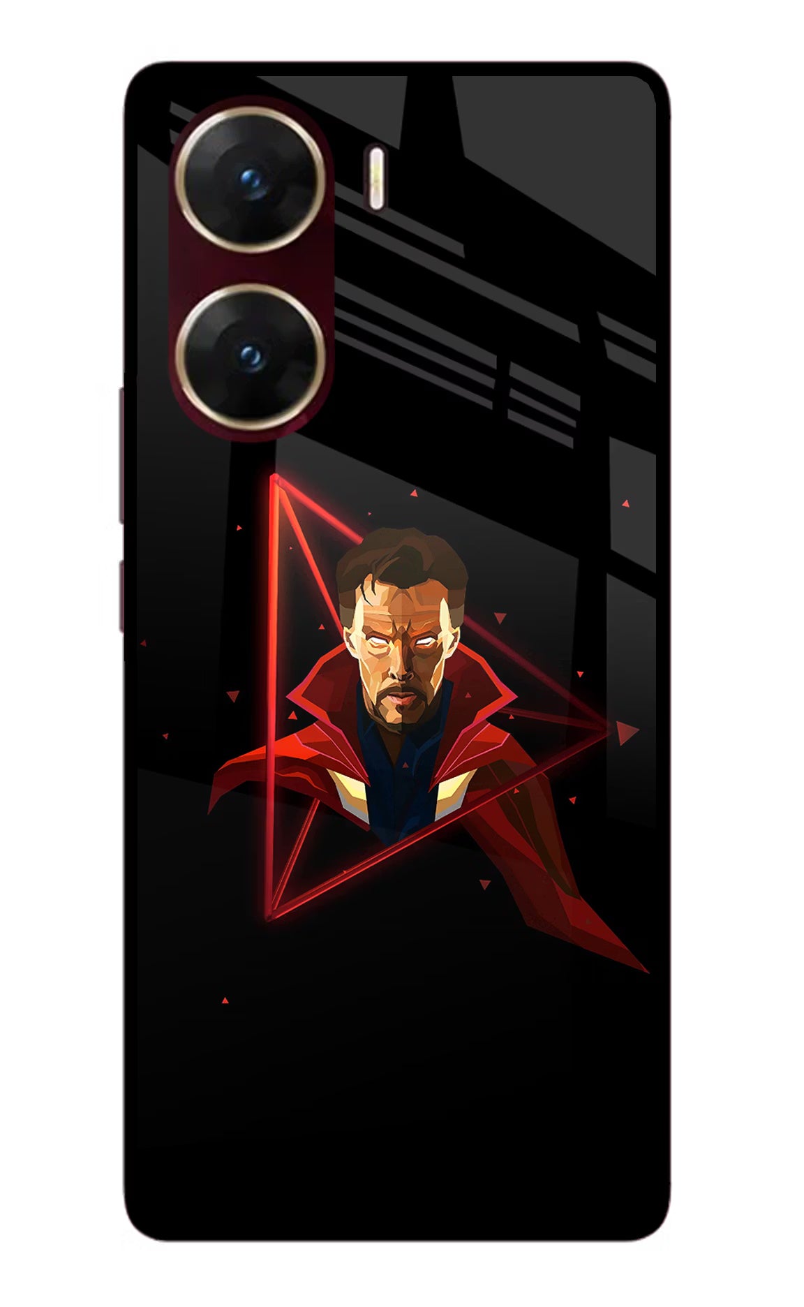 Doctor Ordinary Vivo V29E Glass Case Back Cover by Casekaro