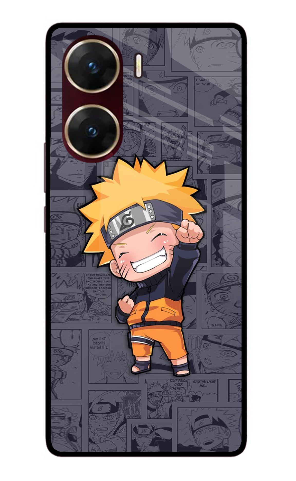 Chota Naruto Vivo V29E Glass Case