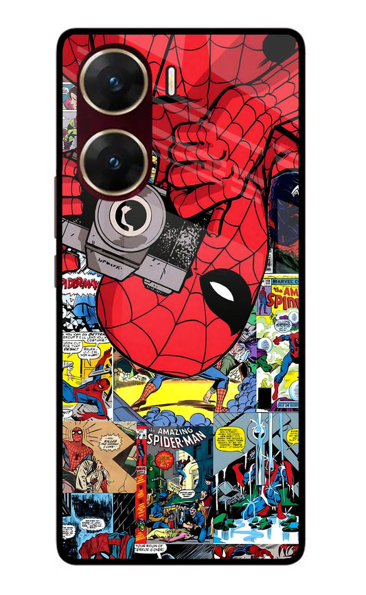 Spider Man Vivo V29E Glass Case