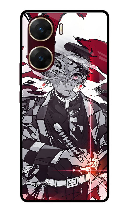 Demon Slayer Vivo V29E Glass Case