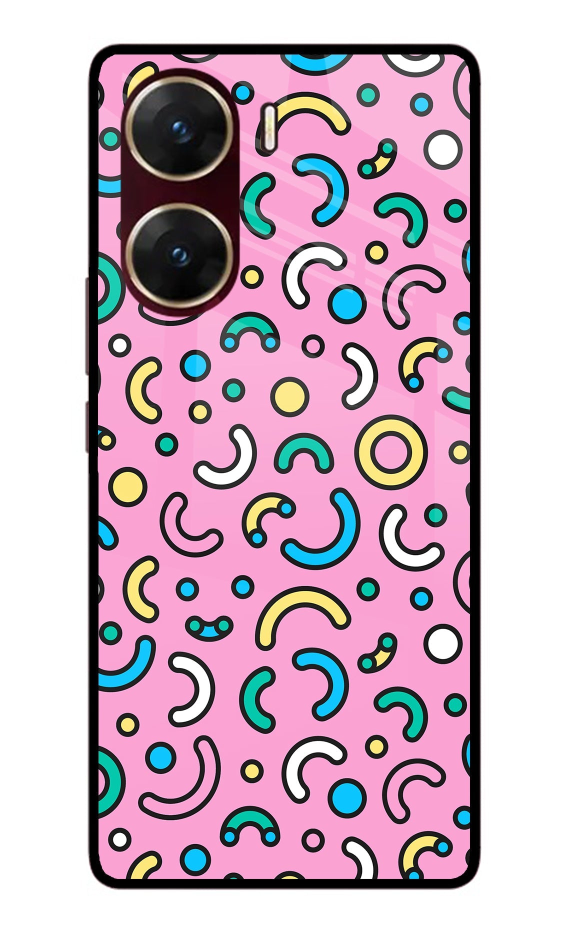 Memphis Design Vivo V29E Back Cover