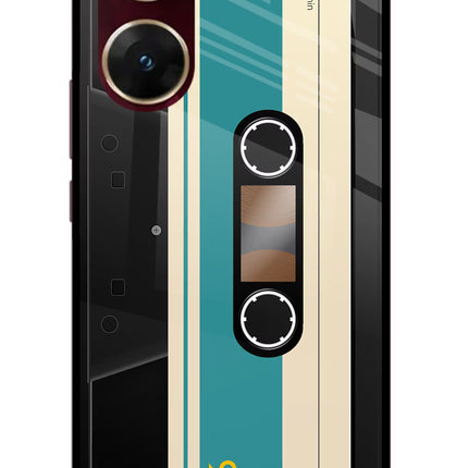 Cassette Vivo V29E Glass Case Back Cover by Casekaro
