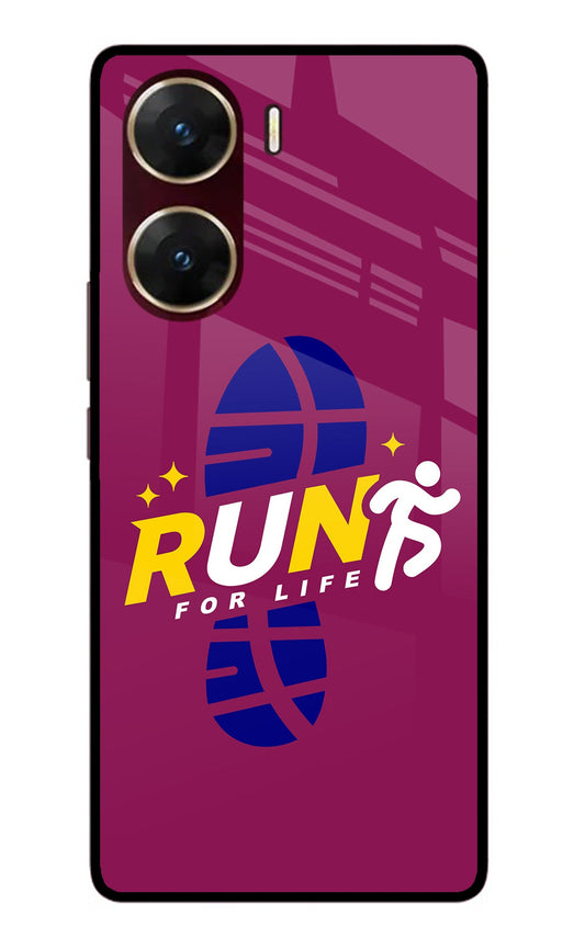 Run for Life Vivo V29E Glass Case