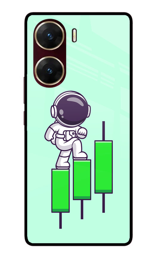 Astronaut Trader Vivo V29E Glass Case