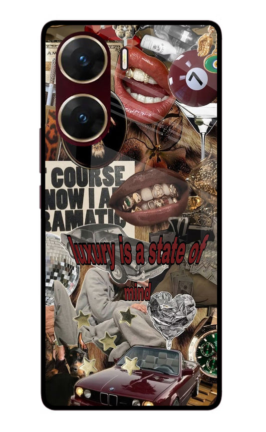 Luxury Vivo V29E Glass Case