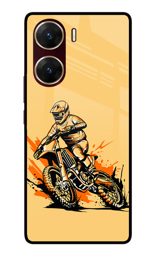 Off-Road Fury Vivo V29E Glass Case