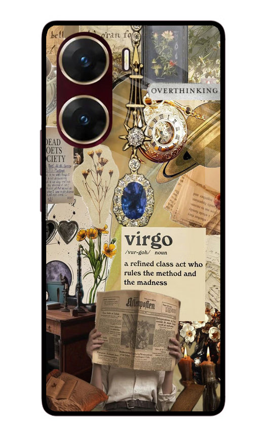 Virgo Zodiac Vivo V29E Glass Case