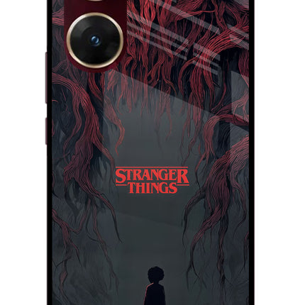 Ordinary Things Dark Side Vivo V29E Glass Case Back Cover by Casekaro