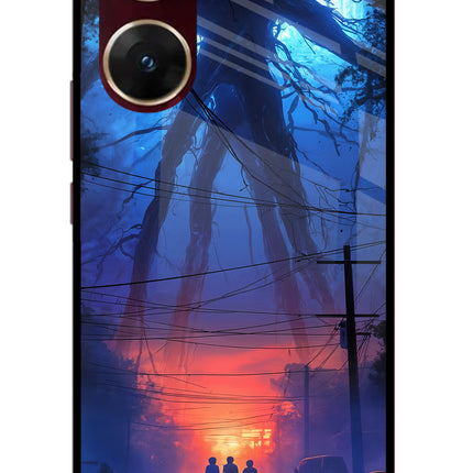 Ordinary Things Shadow Vivo V29E Glass Case Back Cover by Casekaro