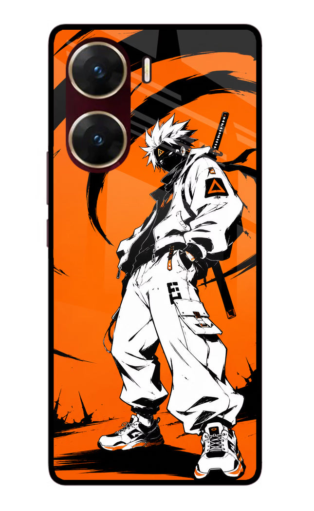 Street Samurai  Vivo V29E Glass Case