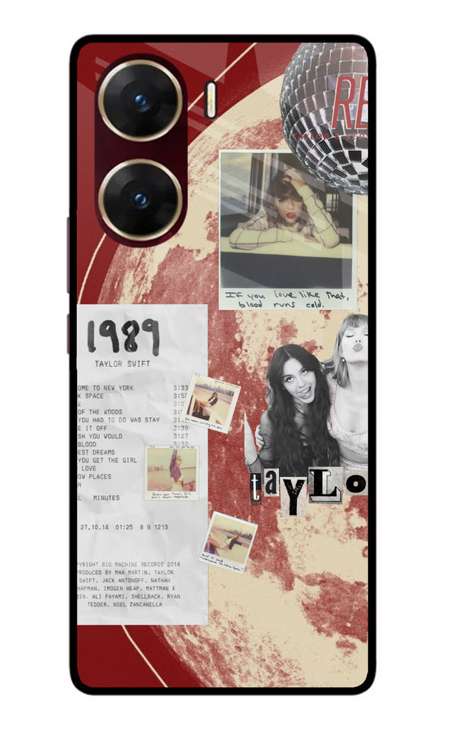 Taylor Swift Vivo V29E Glass Case