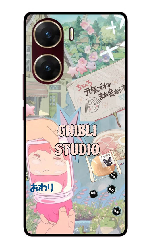 Studio Ghibli Vivo V29E Glass Case