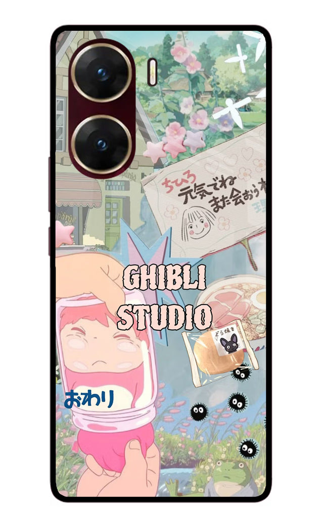 Studio Ghibli Vivo V29E Glass Case