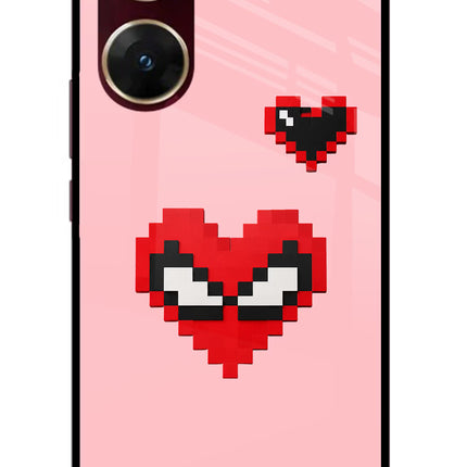 Gwen Heart Vivo V29E Glass Case