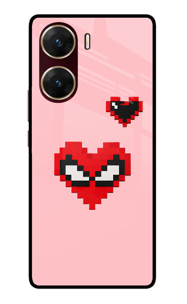 Gwen Heart Vivo V29E Glass Case