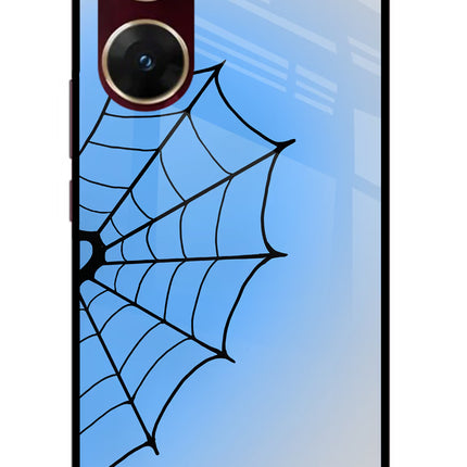 Blue Web Vivo V29E Glass Case