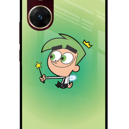 Cosmo Magic Vivo V29E Glass Case Back Cover by Casekaro