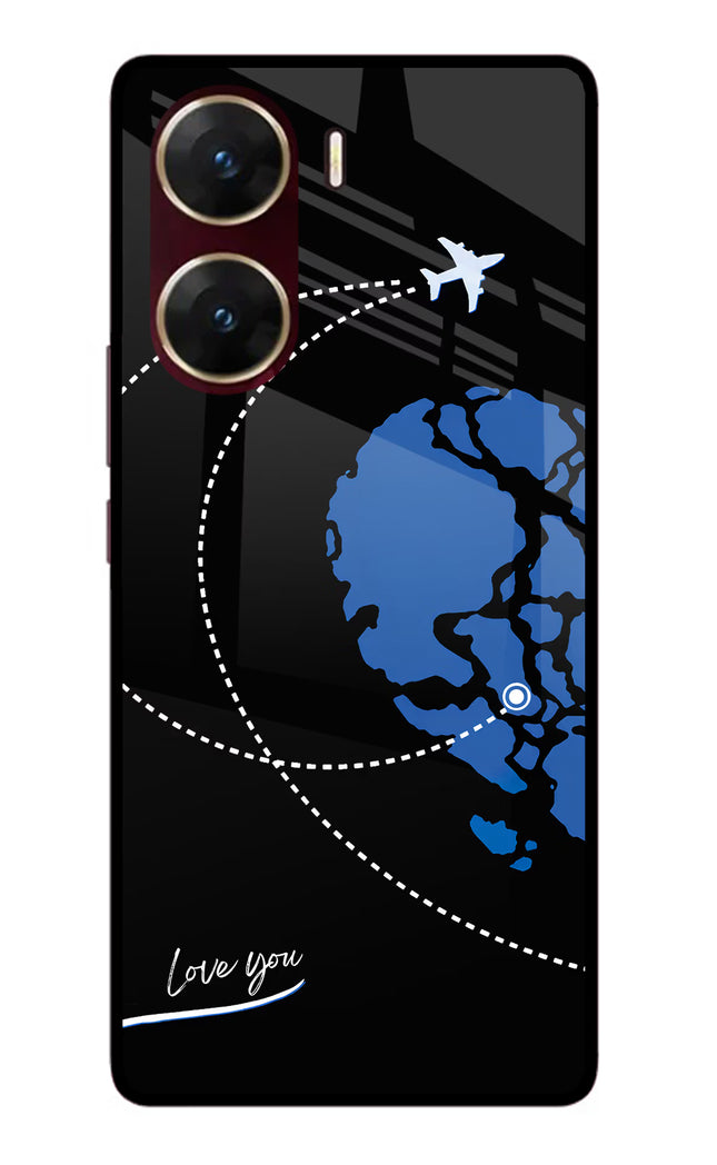 Love Orbit Vivo V29E Glass Case