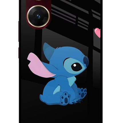 Stitch Crush Vivo V29E Glass Case