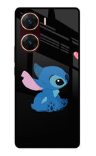 Stitch Crush Vivo V29E Glass Case