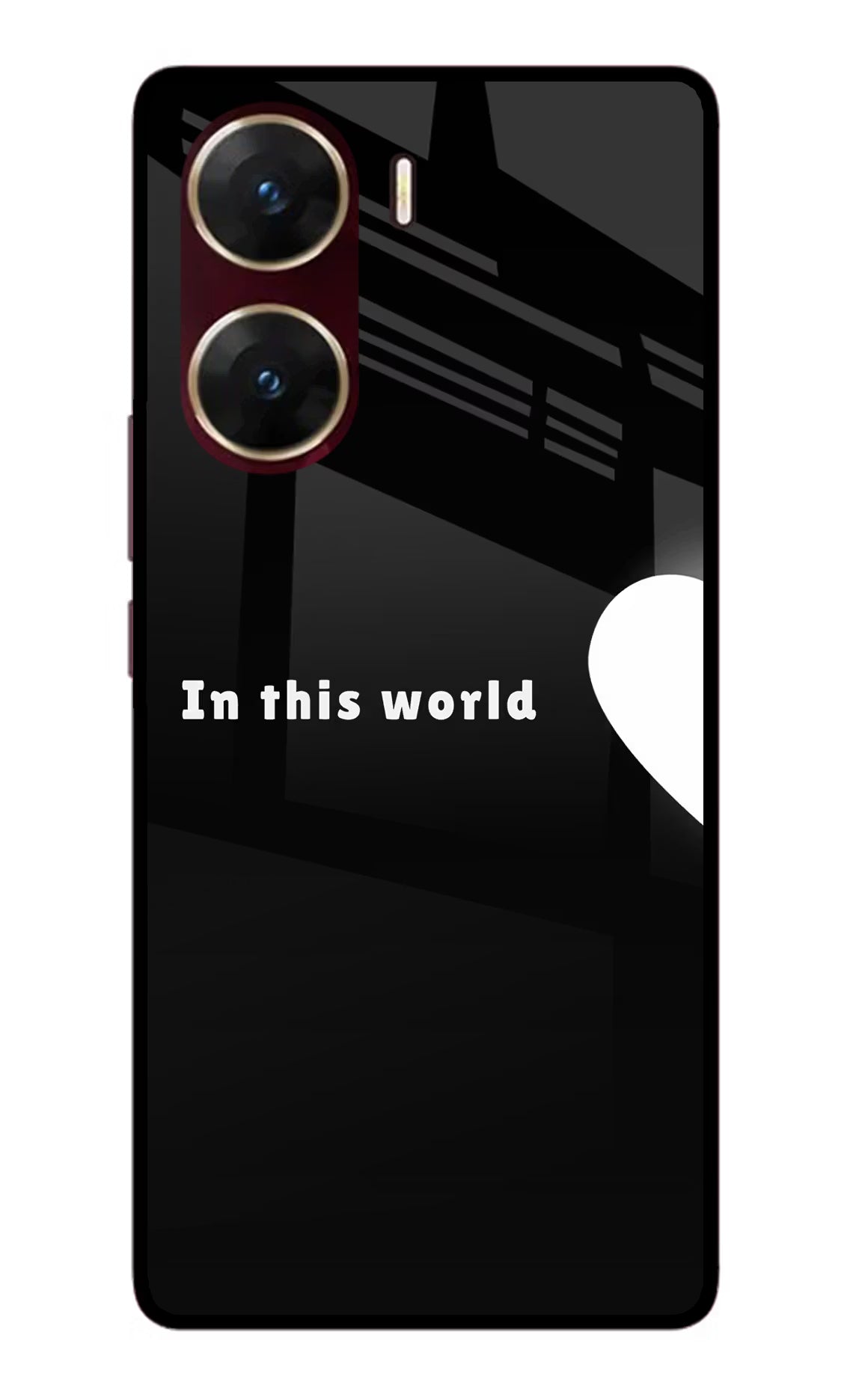 This World Vivo V29E Glass Case