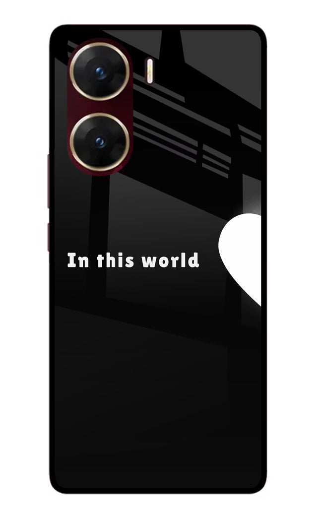 This World Vivo V29E Glass Case