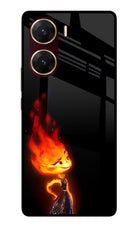 Ember Flame Vivo V29E Glass Case