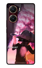 Forever Cat Vivo V29E Glass Case