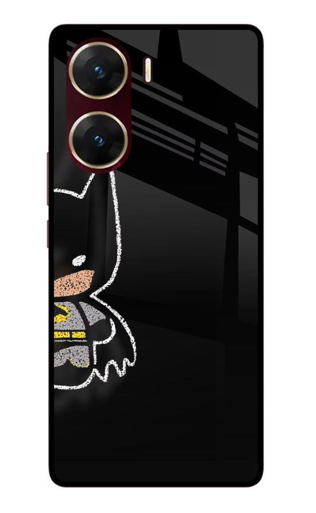 Bat Kitty Vivo V29E Glass Case