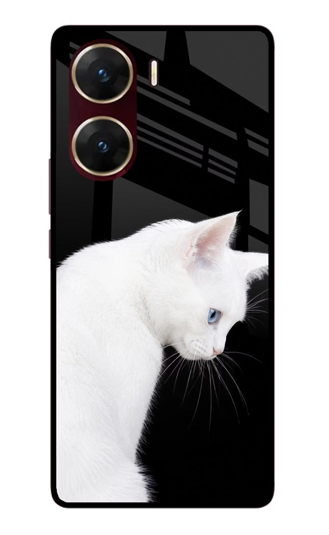 Snow Gaze Vivo V29E Glass Case
