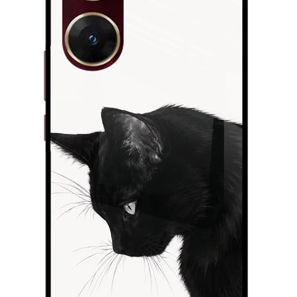 Shadow Gaze Vivo V29E Glass Case