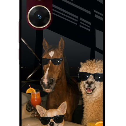Party Squad Vivo V29E Glass Case