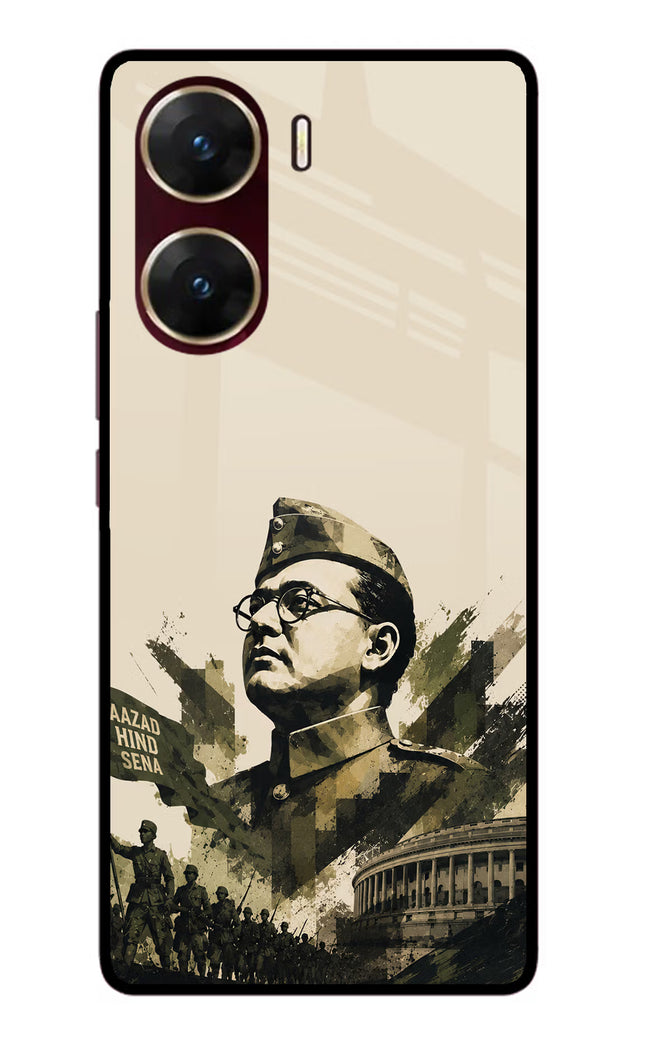 Netaji Rising Vivo V29E Glass Case