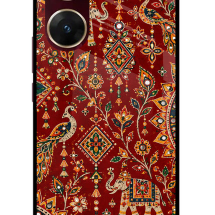 Laal Riwaaz Vivo V29E Glass Case
