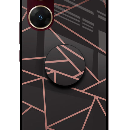 Geometric Pattern Vivo V29E Pop Case by Casekaro