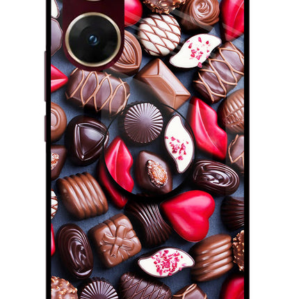 Chocolates Vivo V29E Pop Case by Casekaro